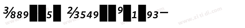 Whitney MediumItalic字体转换